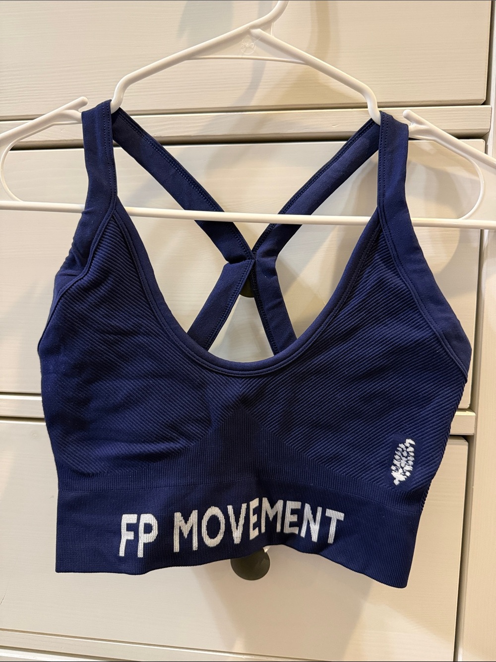 Women's FP MOVEMENT Navy Seamless Sports Bra